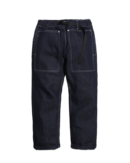 Hong Kong Style Straight Washed Jeans For Men And Women