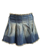 Short Skirt Blue