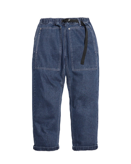 Hong Kong Style Straight Washed Jeans For Men And Women