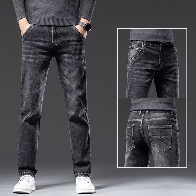 Men's Fashionable Summer Loose Straight-Leg Denim Jeans