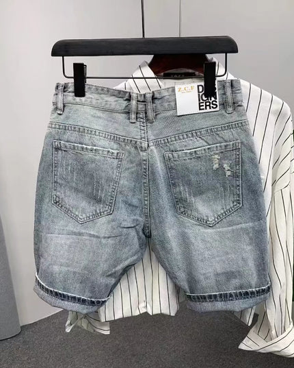 Men's Denim Shorts Summer Short