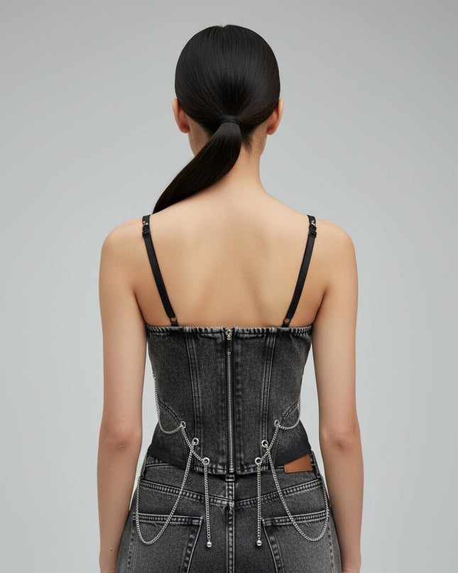 V-neck Strap Strap Chain Strap Strap Slimming Suspenders Set