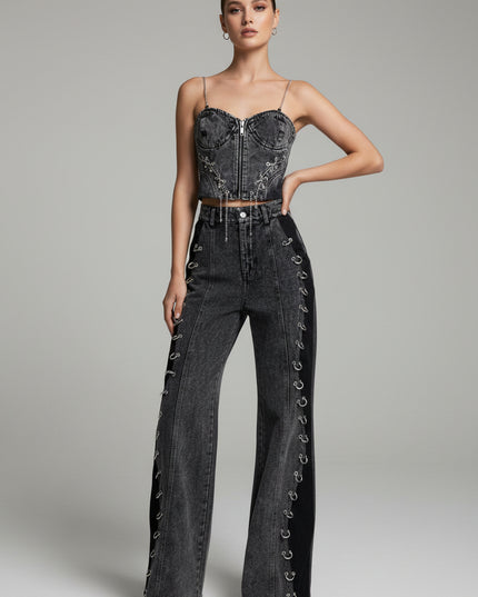 V-neck Strap Strap Chain Strap Strap Slimming Suspenders Set